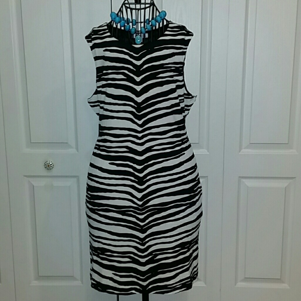 "Sexy" Zebra Pattern Dress